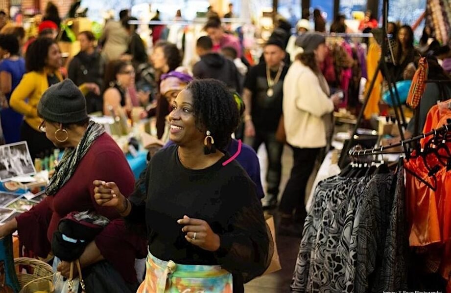 The Real Black Friday Vending Expo header.